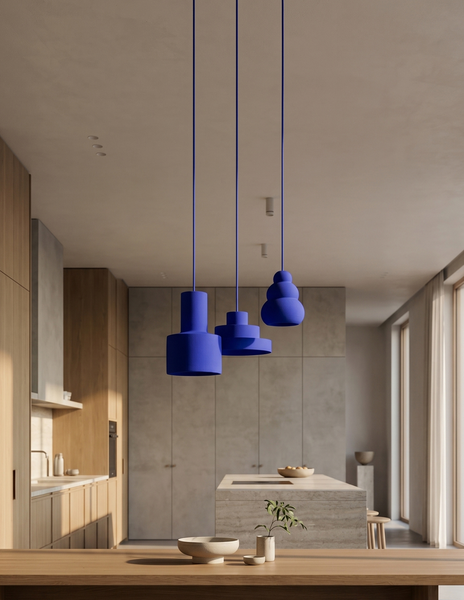 Chandelier n.2 Total Blue - Lampade edizione limitata