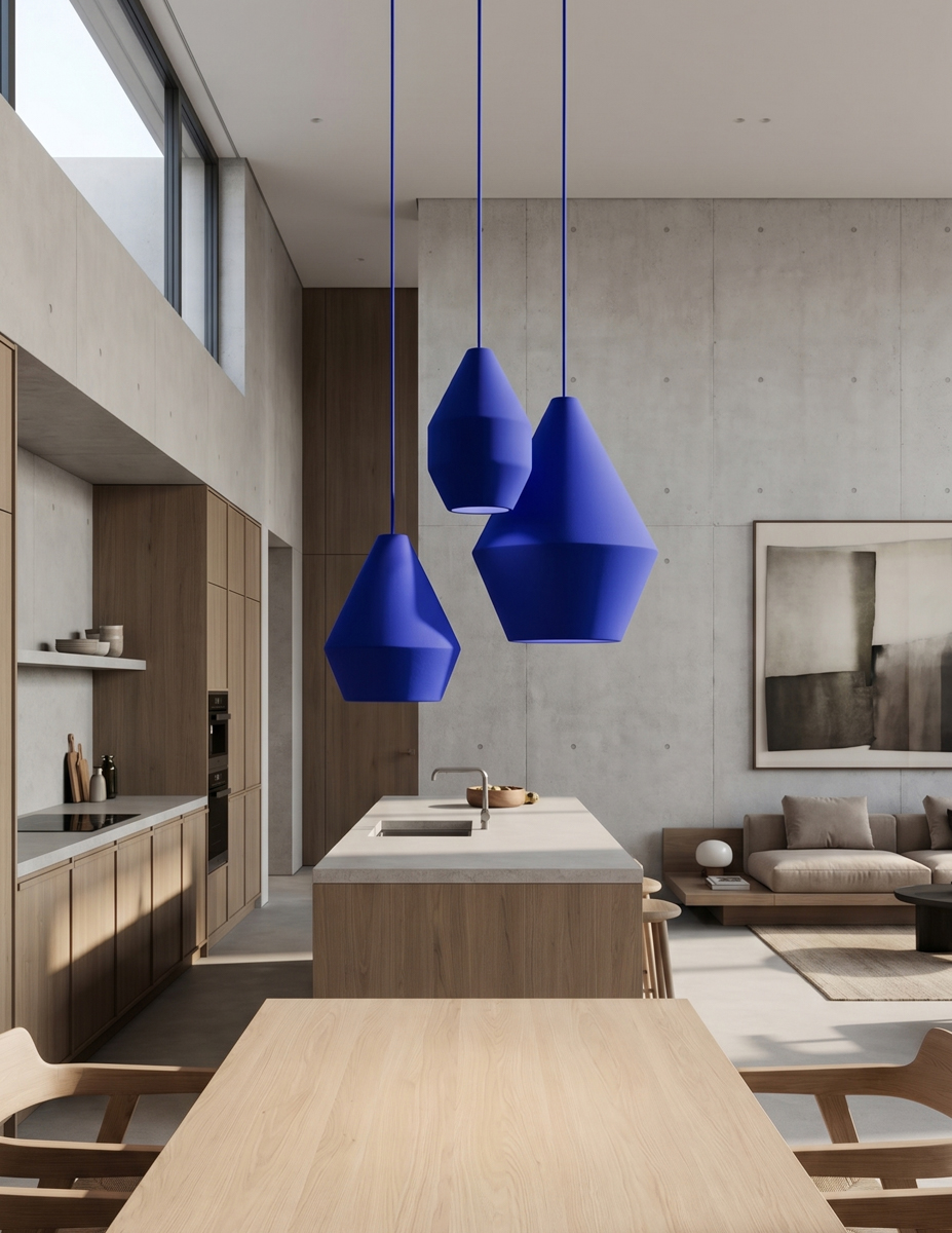 Chandelier n.5 Total Blue - Lampade edizione limitata