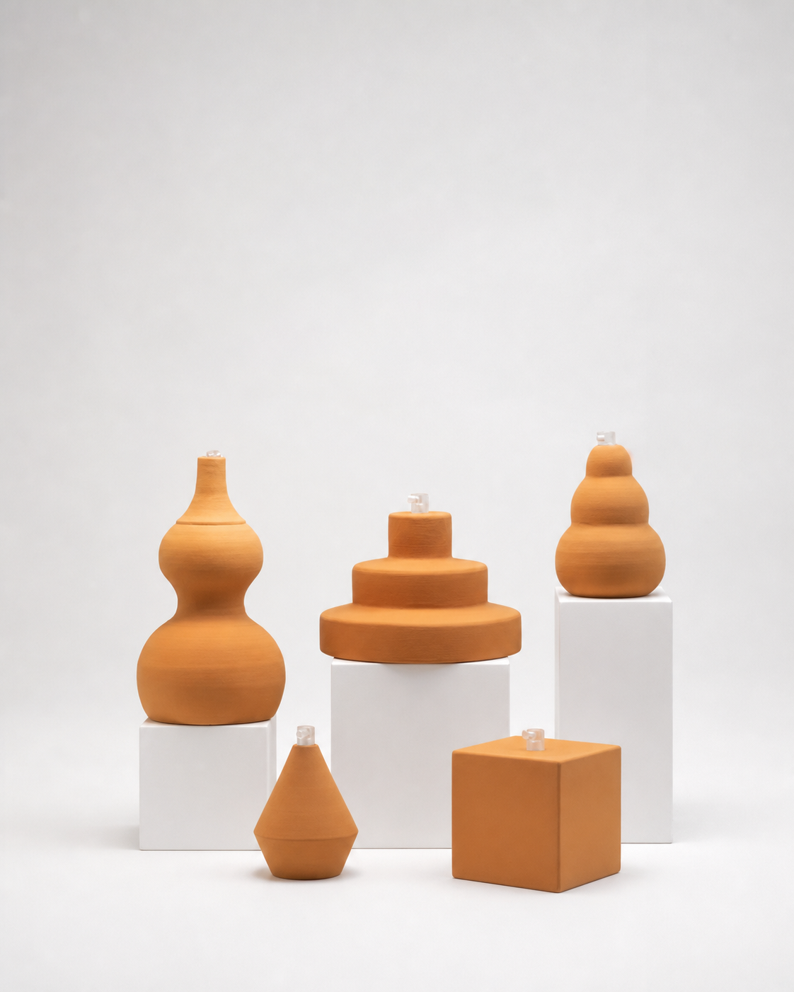 Lampadario N.6 — Serie Cotto - immagine 3