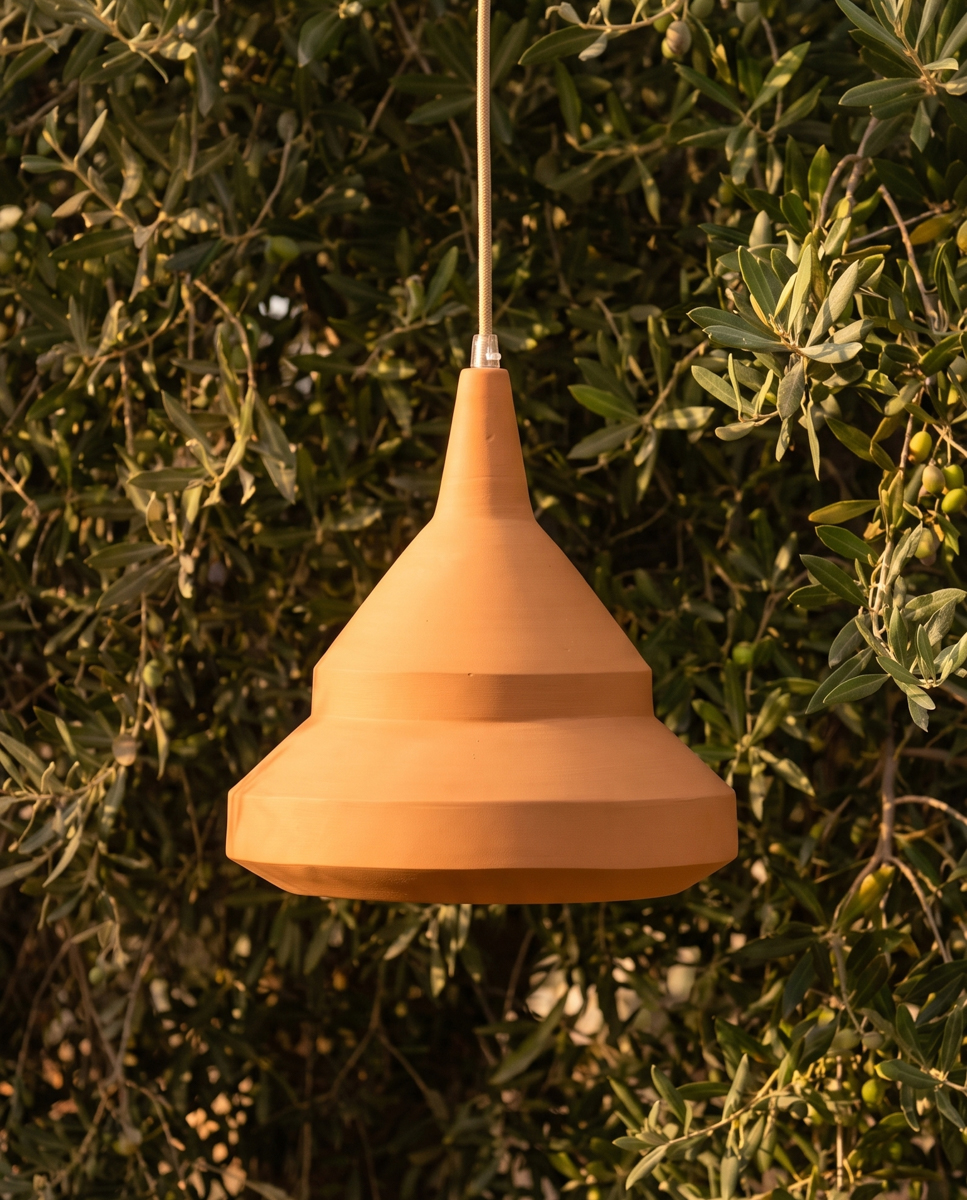 Lampada Imbuto Geometrico Media — Serie Cotto