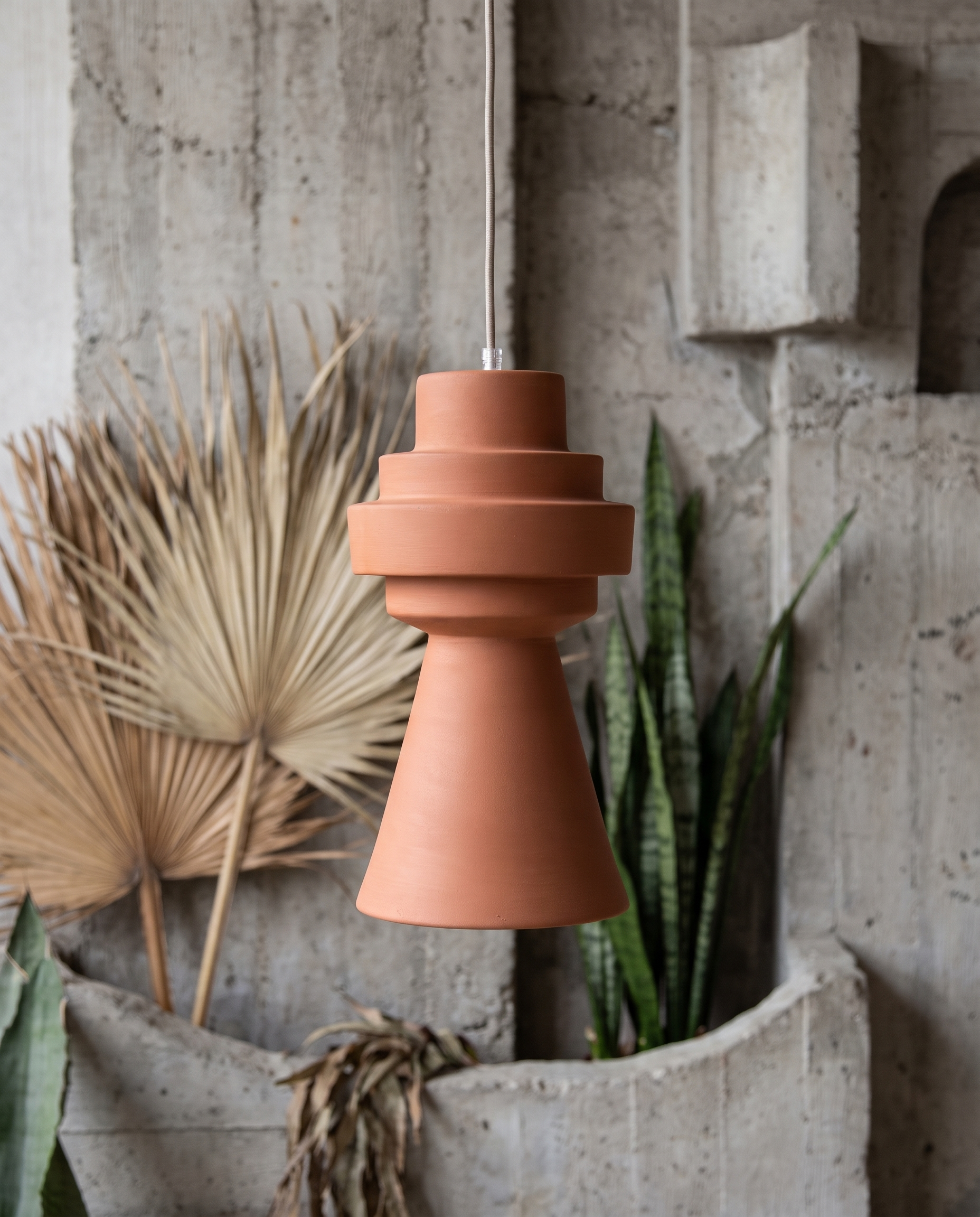 Lampada UFO Grande — Serie Cotto - immagine 3